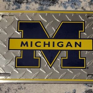 Game Day Outfitters University Of Michigan License Plate